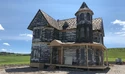 Farmhouse set construction (Credit: Jason Reitman)