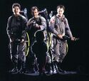 Publicity shoot outtake, seen on page 114 of Ghostbusters: The Visual History (Credit: Spook Central)