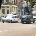 Ecto-1 seen at Fifth Avenue on June 17, 2023 (Credit: Orion Lee)