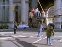 City Hall loading docks, seen during 1984 Featurette