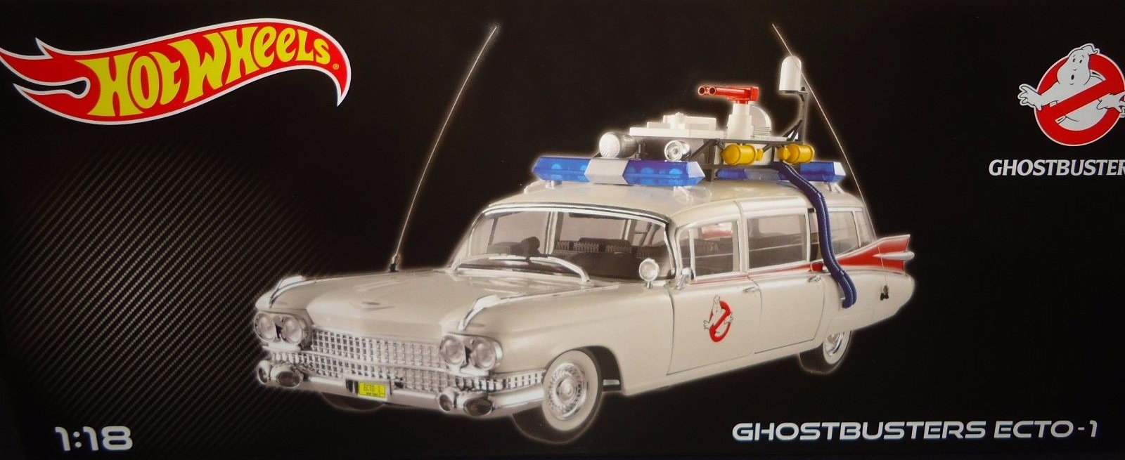 ホットウィール 1/18 ゴーストバスターズ2 ECTO 1A-