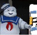 Stay Puft Icon during an encounter in Ghostbusters: The Video Game (Stylized Portable Versions)