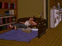 Bed seen in "Rage"