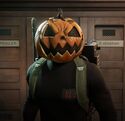 Pumpkin head wear available for 2 weeks in Halloween 2022