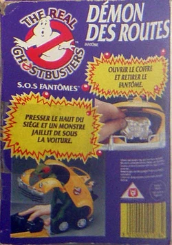 Figurine Ghostbusters Filmation – Haunter Le Major, Savie, Articulée, Loose Avec Carte