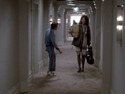 Louis catches Dana in hallway in Ghostbusters