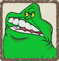 Tobin Spirit Guide image of Slimer in the Beeline game.