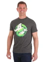 Adult Ghostbusters Glow in the Dark Slimy Logo T-Shirt Promo Image