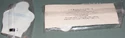 Stay Puft notepad and Real Ghostbusters lenticular 6" ruler in packaging. (back)
