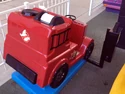 Red Ghostbusters Fire Truck (with blue base) (Credits: imgur)