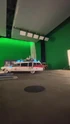 Ecto1FrozenEmpireFirehouseSetGreenScreenDrivingBts02.jpg (195 KB) Green screen driving scene filming at Firehouse set (Credit: Luke Whitelock)