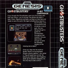ghostbusters sega mega drive