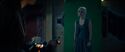 Filming scene of Phoebe confronting Melody in basement (Credit: beforesandafters)