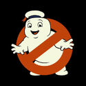 Mini-Puft version of No-Ghost logo from Ghostbusters: Afterlife