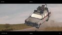 Ecto-1 inserted in jump scene by VFX team