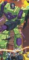 Devastator seen on Transformers/Ghostbusters Issue #4 Cover A