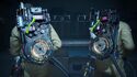 Still of "Cracked" Proton Pack shell in Ghostbusters: Spirits Unleashed