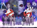 Combined front covers of of Ghostbusters Volume 8 TPB and Ghostbusters Volume 9 TPB