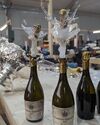 Frozen champagne props (Credit: Ellen Gould)