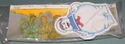 Stay Puft notepad and Real Ghostbusters lenticular 6" ruler in packaging. (front)