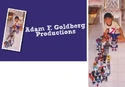 Adam F. Goldberg Productions card (seen at the end of the first episode; later used in The Goldbergs)