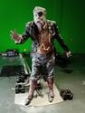 Prepping frozen adventurer during Frozen Empire filming (Credit: Mike Peel)