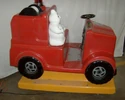 Red Ghostbusters Fire Truck (with yellow base)