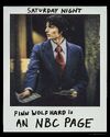 Saturday Night (2024) Official "Character Polaroid" Publicity Image