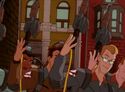 Real Ghostbusters-era Thrower in "Back in the Saddle, Part 1"