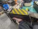 Trap prop in progress for Frozen Empire (Credit: Ellen Gould)