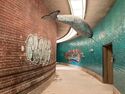 Hallway outside the lab (Credit: Kevin Mangold)