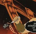 Symbol of Ananke seen in Ghostbusters: Get Real Issue #1