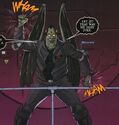 Tiamat in possession of Ray seen in Volume 2 Issue #19