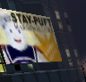 Stay Puft Marshmallows ad in Level 4 in Ghostbusters: Sanctum of Slime