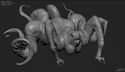 Original 3D concept rough by Constantine Sekeris