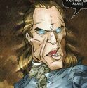 As seen in Issue #16 shapeshifted as Vigo