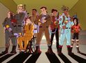 Both Real and Extreme Ghostbusters team up in "Back in the Saddle, Part 1"