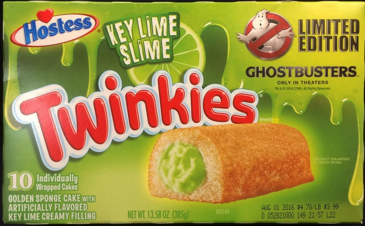 Ghostbusters Key Lime Slime Twinkies Ghostbusters Wiki Fandom