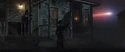 Front porch at night