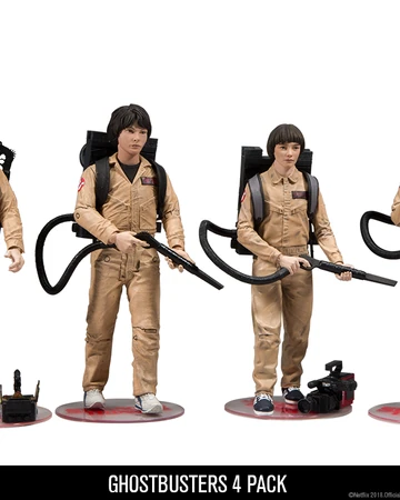 stranger things ghostbusters figures