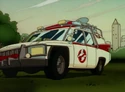 The updated Ecto-1 in Extreme Ghostbusters seen in "Ghost Apocalyptic Future"