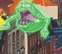 As seen on Cover A of Transformers/Ghostbusters Issue #4