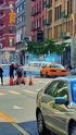 Lafayette Street filming on June 13, 2023 (Credit: TikTokGhostbuster)