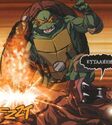 Modified pack in use in TMNT/Ghostbusters Issue #3
