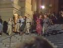 Filming at Alexander Hamilton U.S. Custom House, as seen in Ghostbusters II Electronic Press Kit