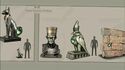 Concept art of Tiamat artifacts from Egypt in Museum of (Super)Natural History level