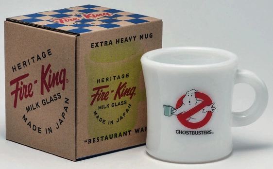 Ghostbusters Milk Glass Products by Fire-King | Ghostbusters Wiki