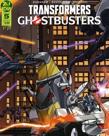 idw transformers ghostbusters