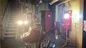 Basement of Firehouse set (Credit: Yes Have Some)