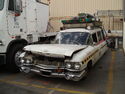 Ecto-1a on the Sony Pictures lot on October 1, 2005 (Credit: Tony Castillo)